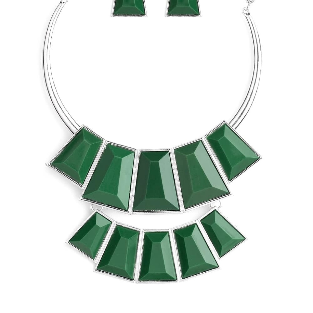 Green necklaces